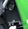 Hliníková mřížka chladiče, KAWASAKI Versys-X 300/250,Černá
